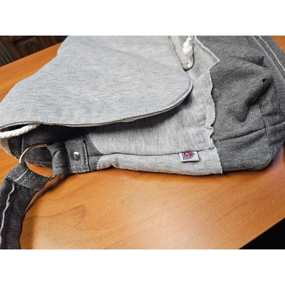 Our Team Soft Sweatshirt Fabric Crossbody Work Bag, Gym Bag Jersey Crossbody Bag - Picture 8 of 8